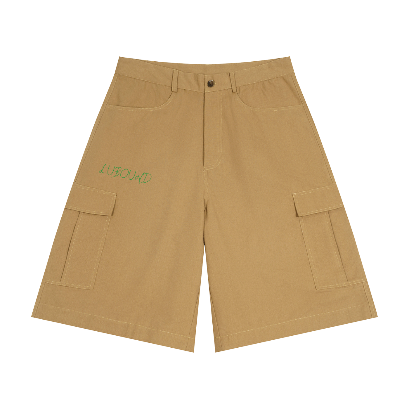 Unisex Woven Cargo Shorts
