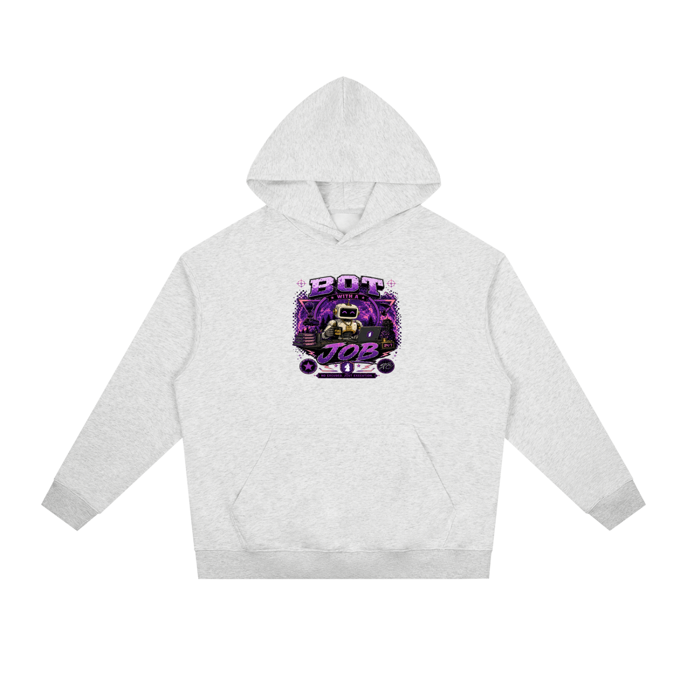 Bot With a Job Big Fella Hoodie