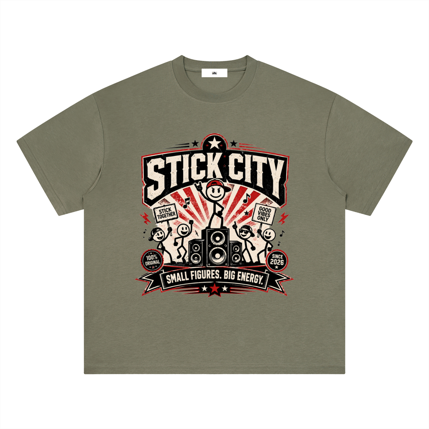 Men's Quick Dry Drop Shoulder T-Shirt