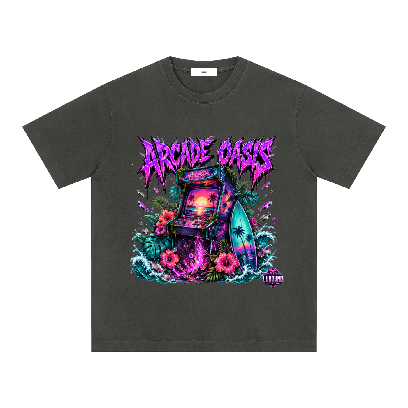 Unisex Vintage Wash Boxy T-Shirt