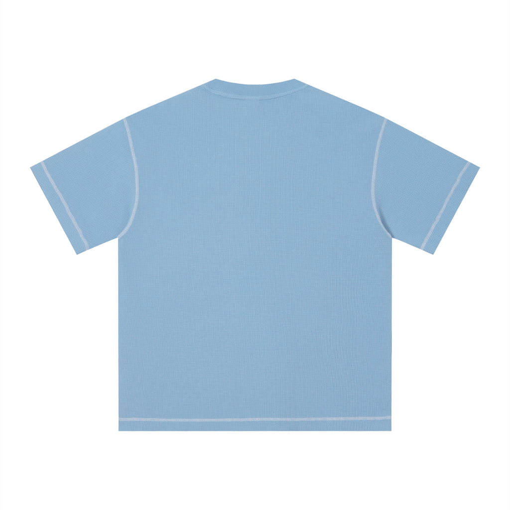 Unisex Sunfade Waffle Boxy T-Shirt