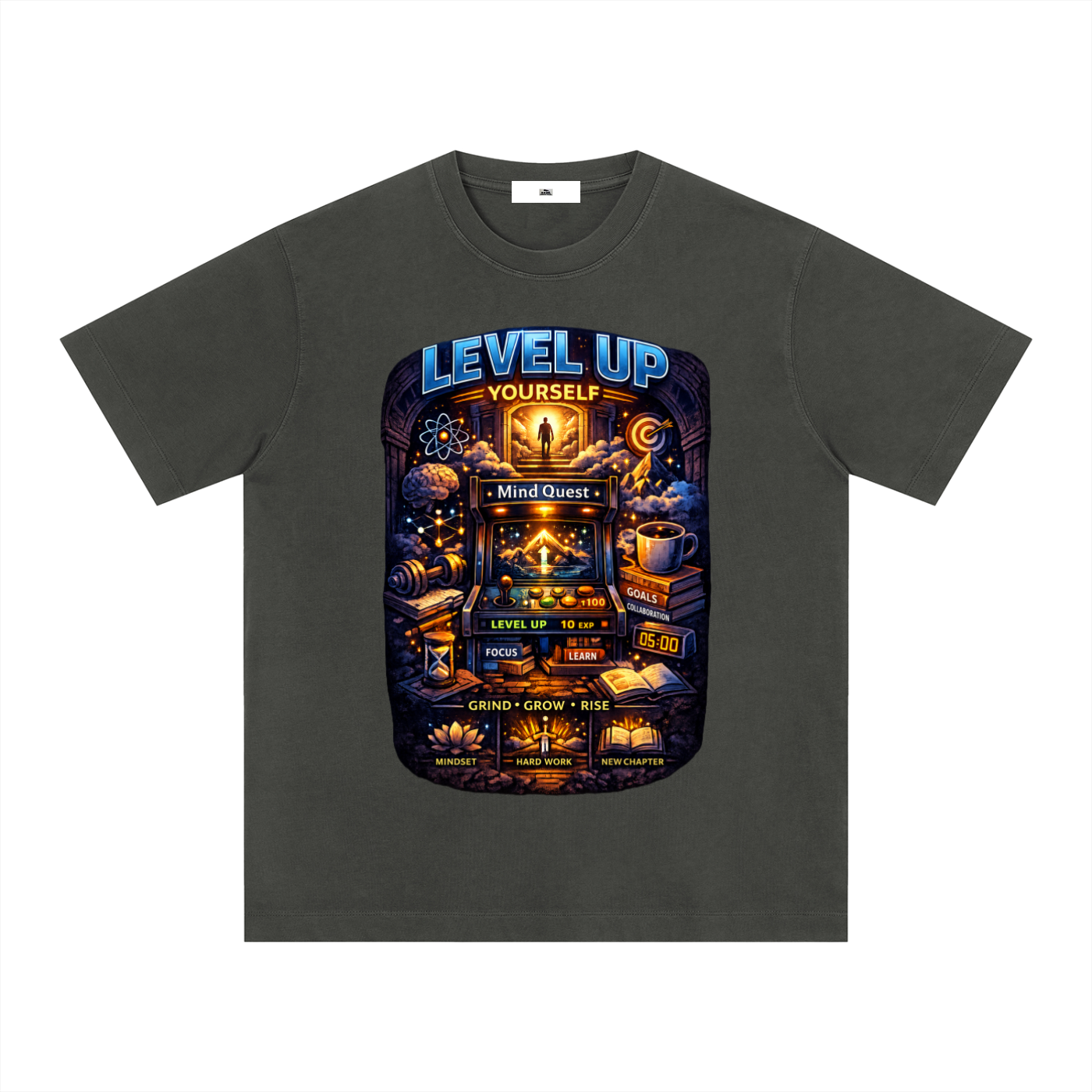 Unisex Vintage Wash Boxy T-Shirt