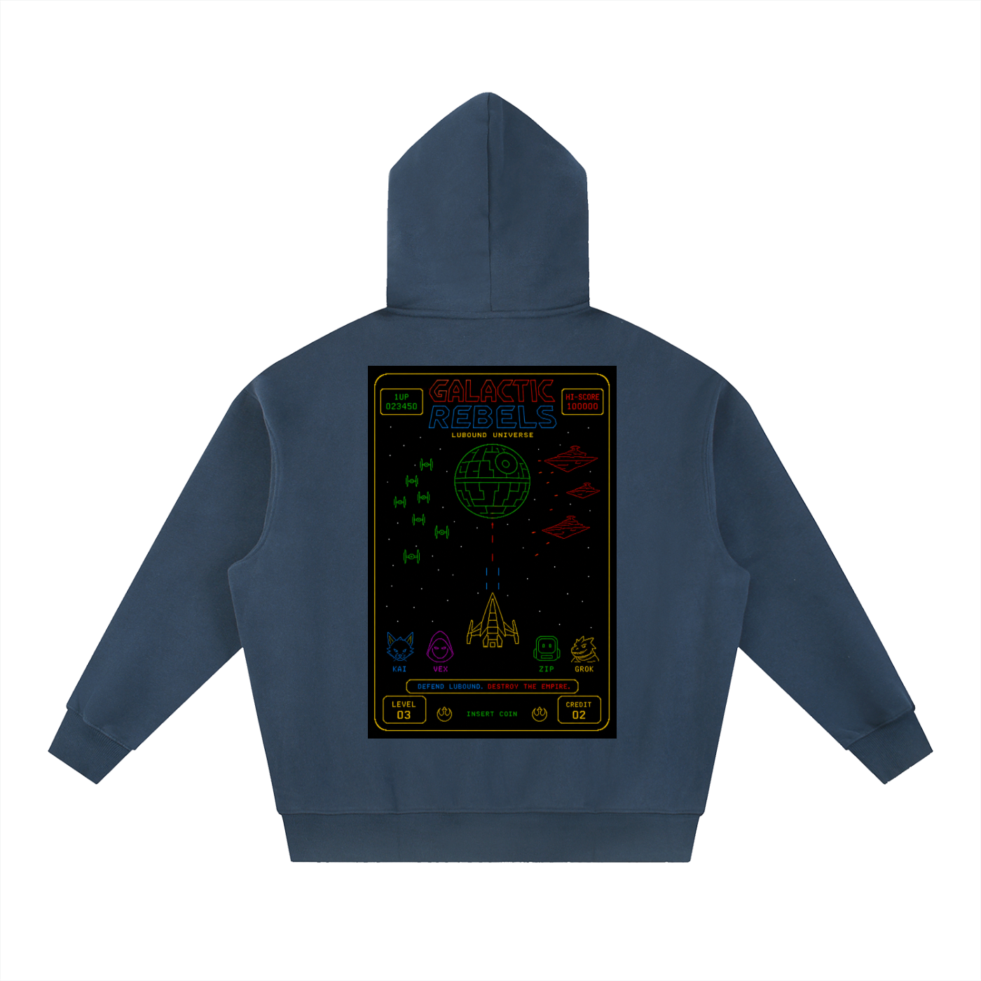 Essential Oversized Boxy Fit Fleece Hoodie