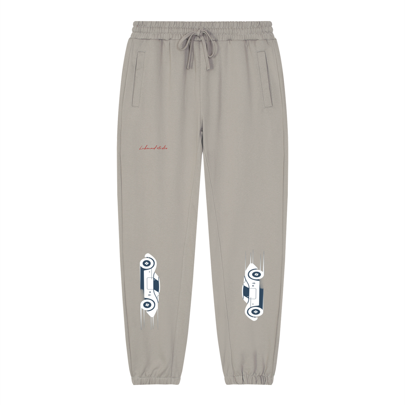 Unisex Loose Fit Tapered Joggers