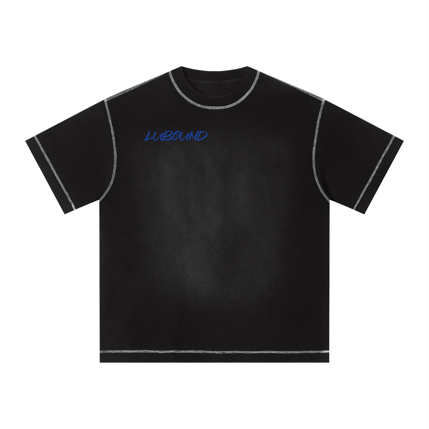 Unisex Sunfade Waffle Boxy T-Shirt