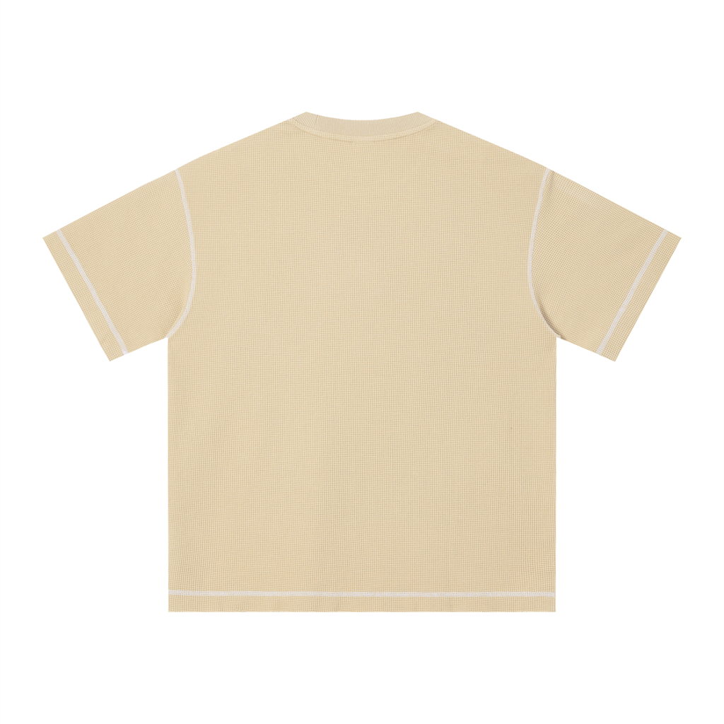 Unisex Sunfade Waffle Boxy T-Shirt