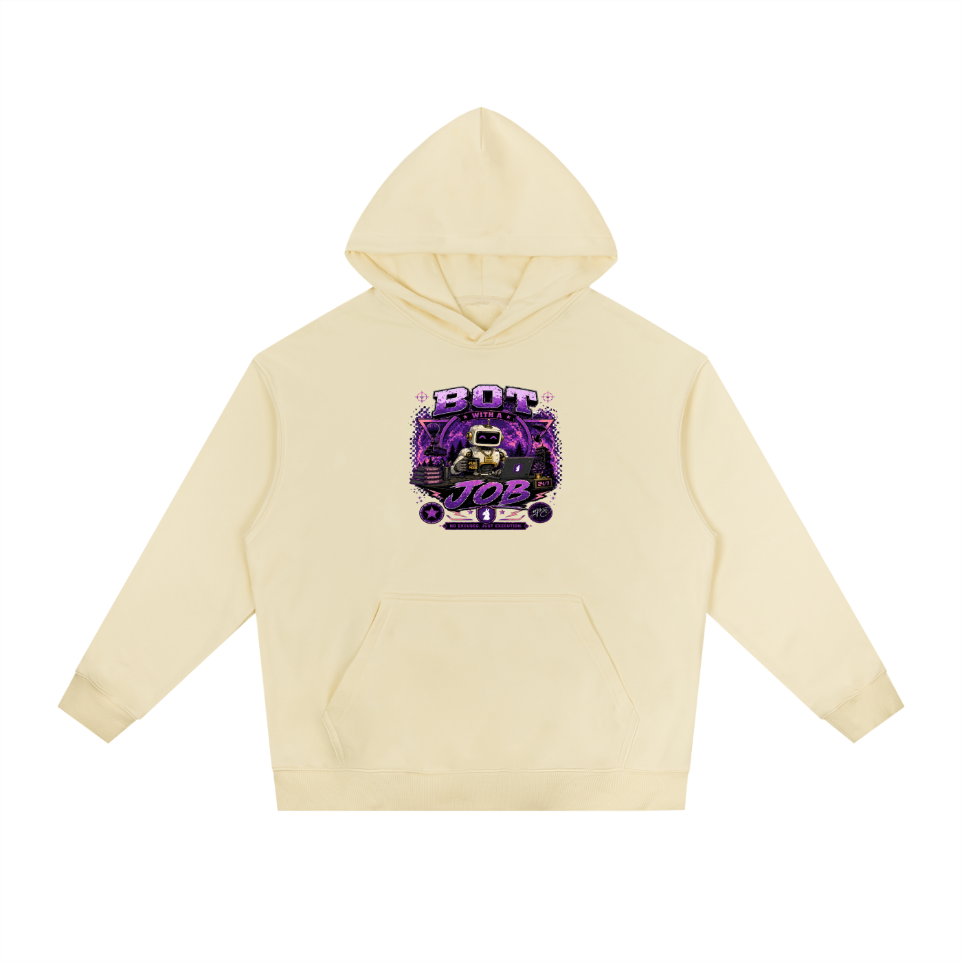 Bot With a Job Big Fella Hoodie