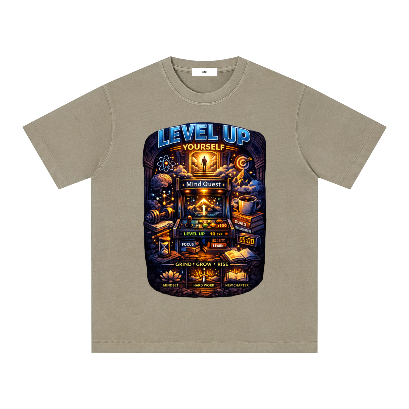 Unisex Vintage Wash Boxy T-Shirt