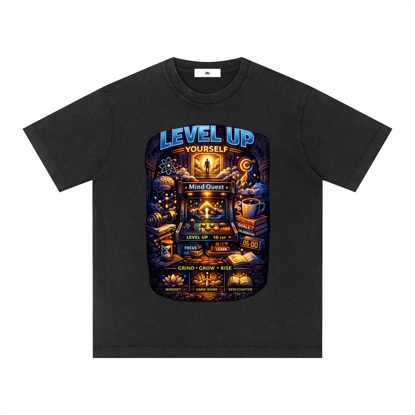 Unisex Vintage Wash Boxy T-Shirt