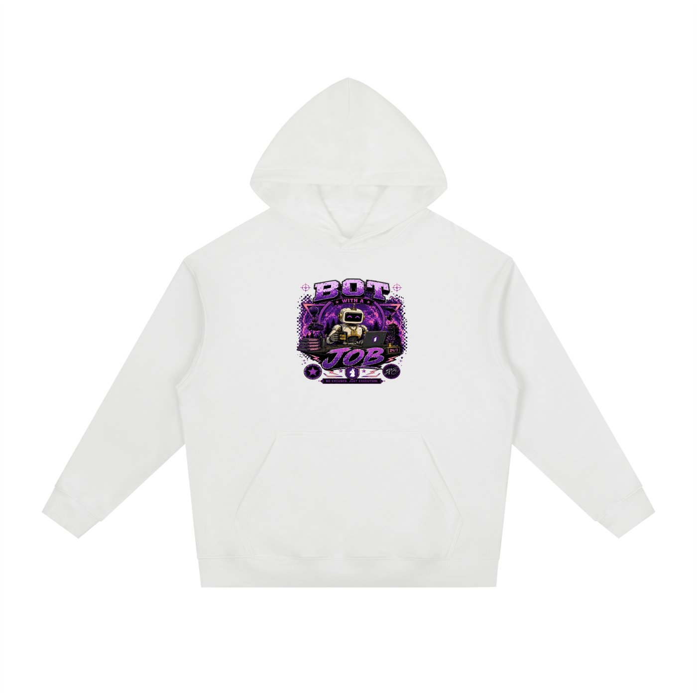 Bot With a Job Big Fella Hoodie