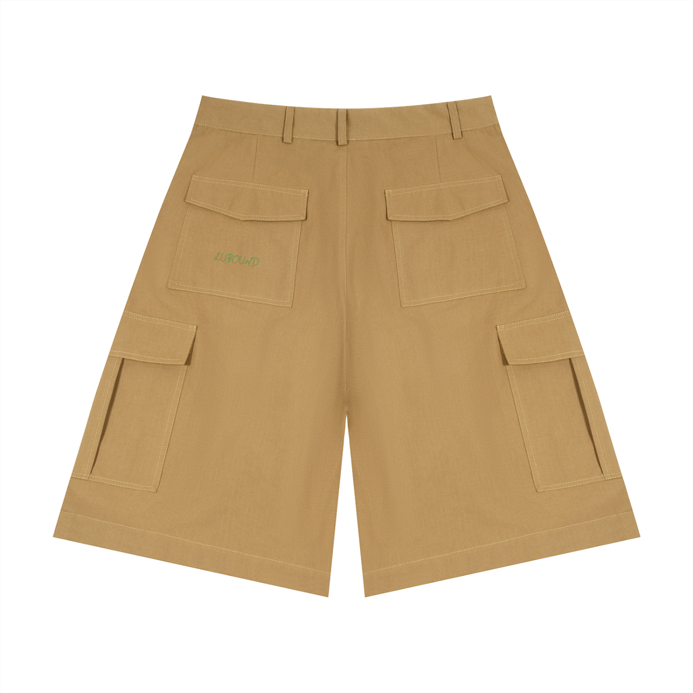 Unisex Woven Cargo Shorts