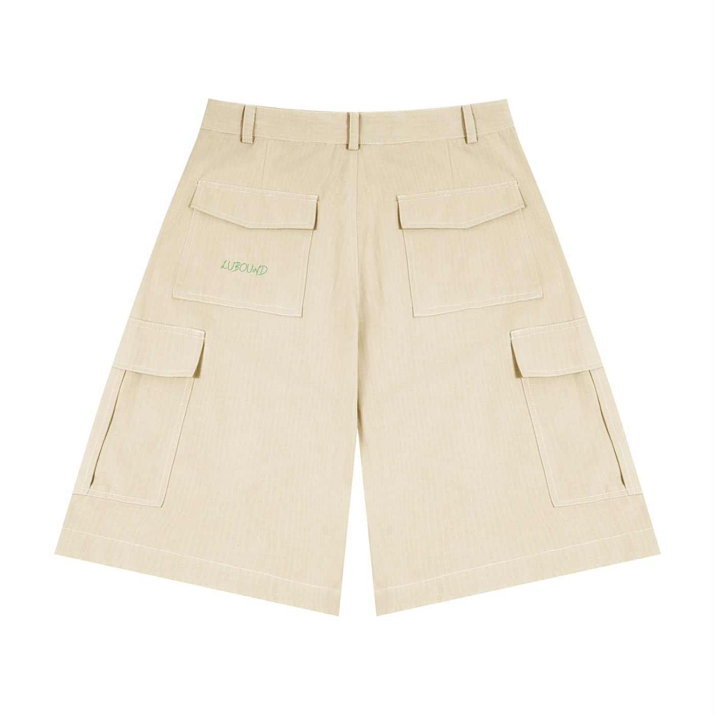 Unisex Woven Cargo Shorts