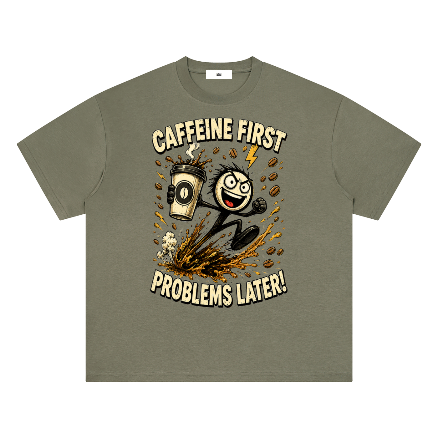Men's Quick Dry Drop Shoulder T-Shirt