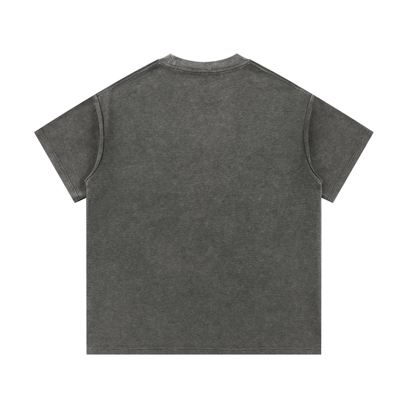 Mineral Wash Waffle Knit T-Shirt