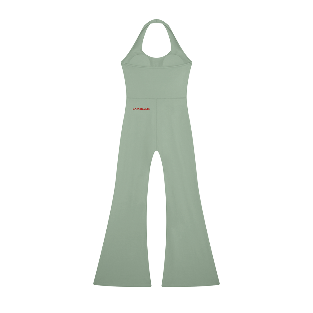 Women’s Halter Flared Jumpsuit