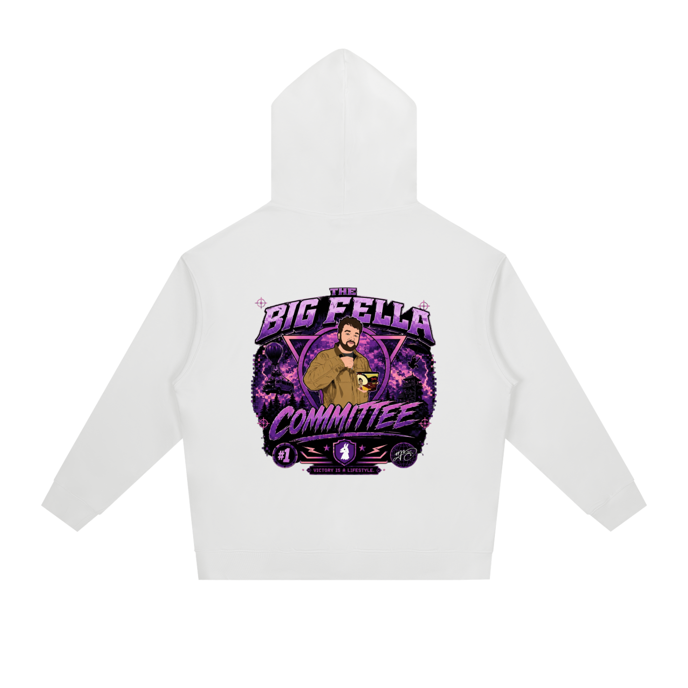 Bot With a Job Big Fella Hoodie