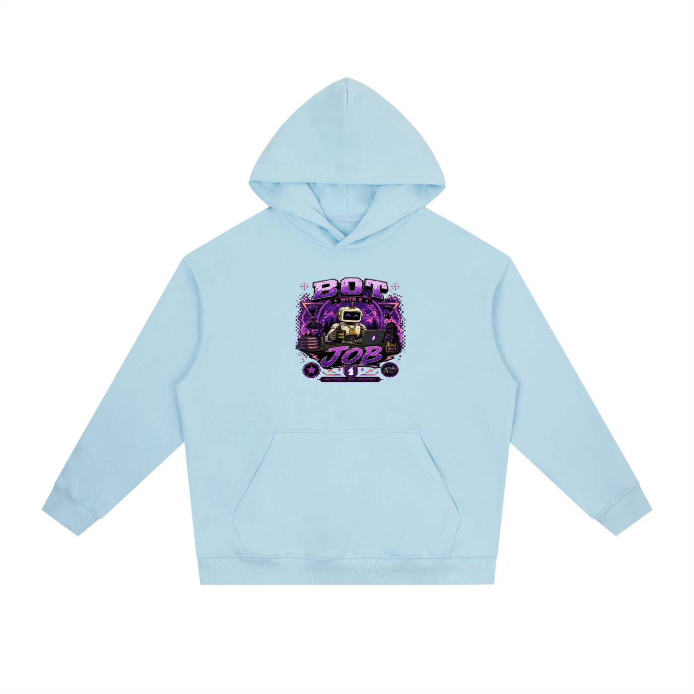 Bot With a Job Big Fella Hoodie