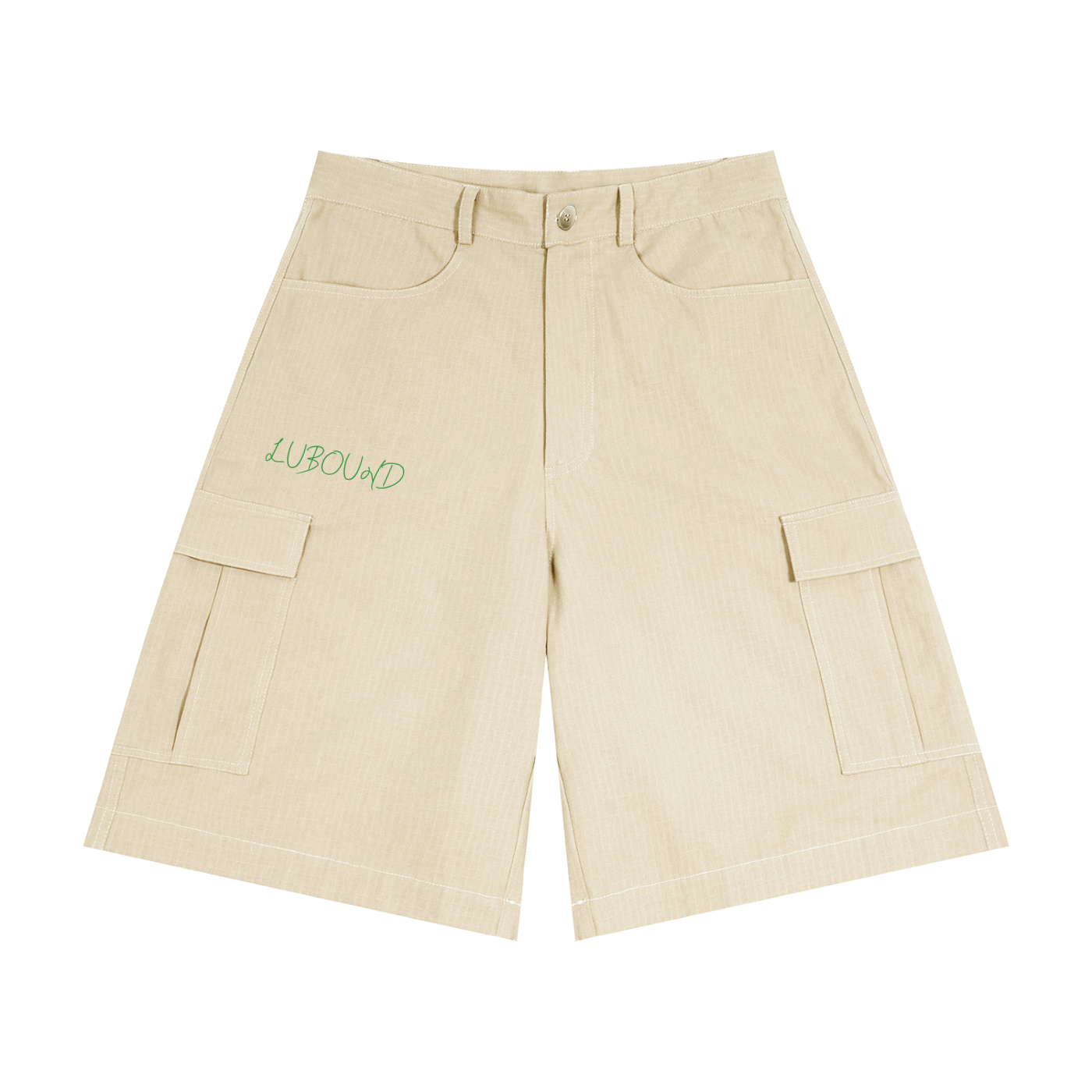 Unisex Woven Cargo Shorts