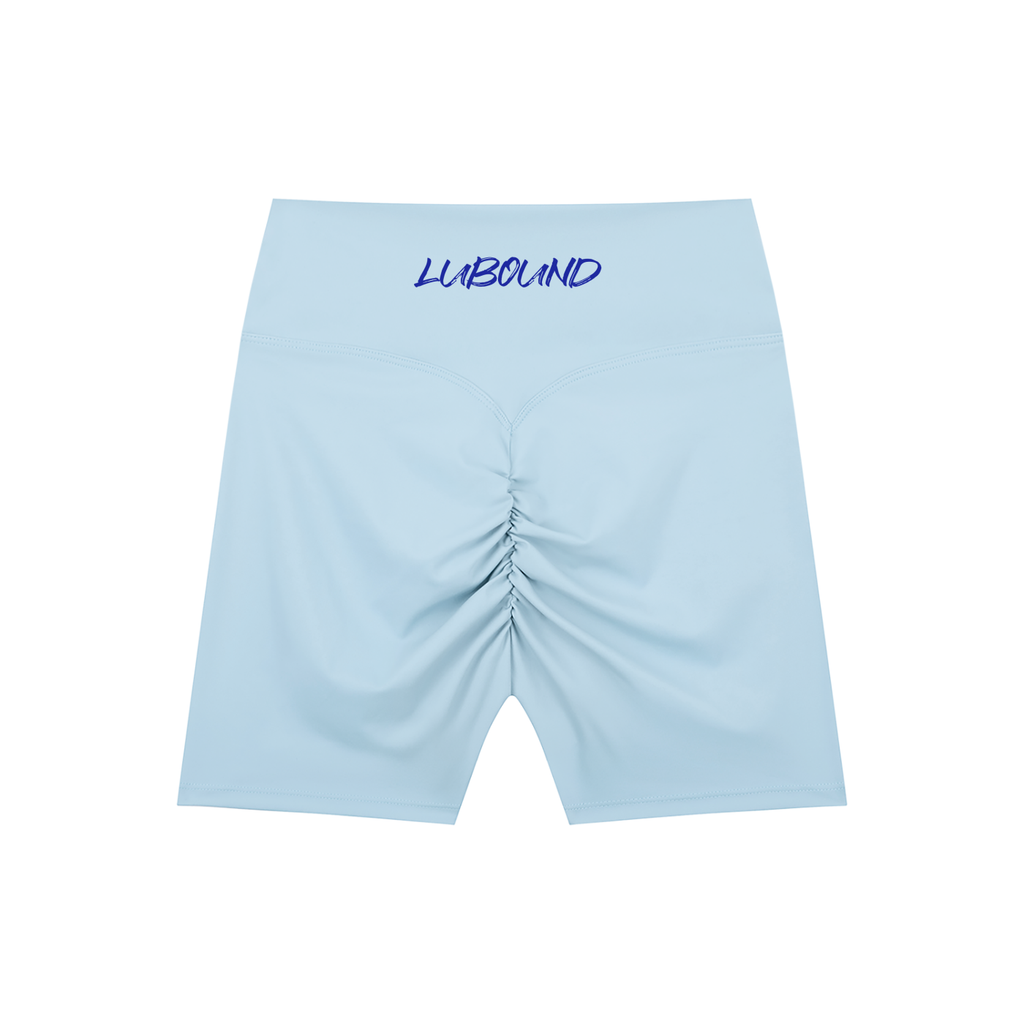 High-Waisted Blend Biker Shorts