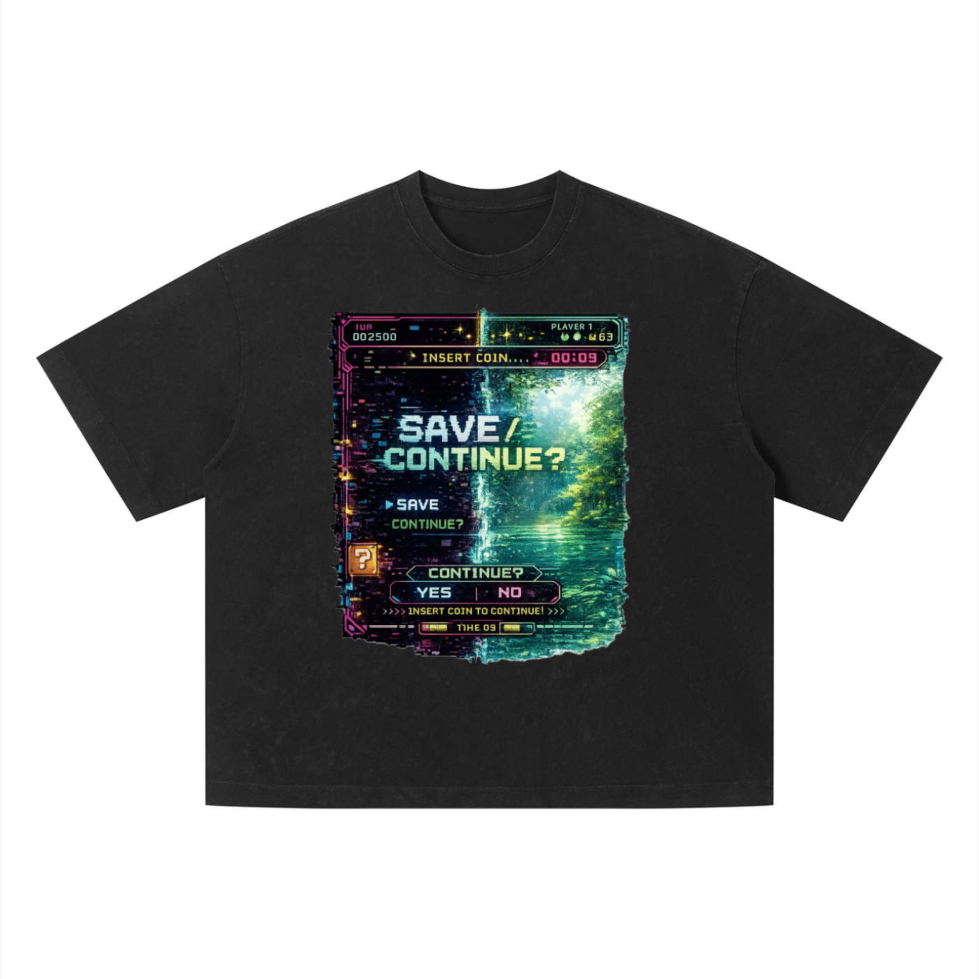 Unisex Vintage Wash Boxy T-Shirt
