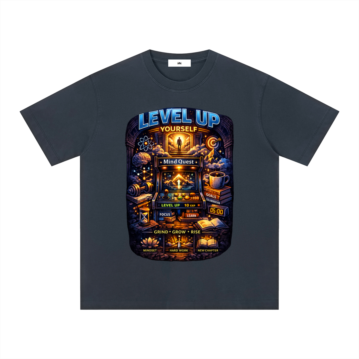 Unisex Vintage Wash Boxy T-Shirt