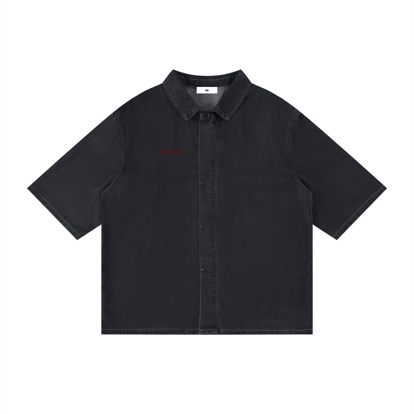 Unisex Vintage Wash Drop Shoulder Lyocell Shirt