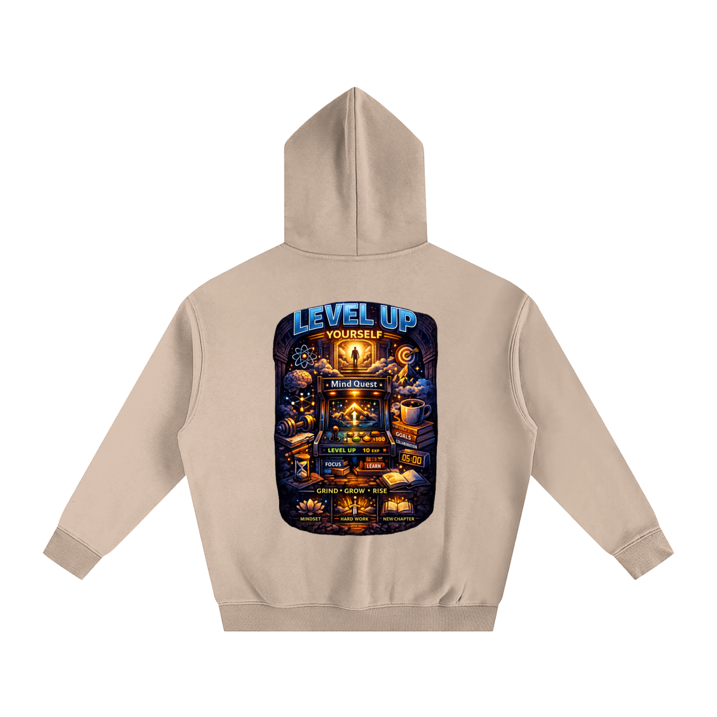 Oversize Fleeced Hoodie