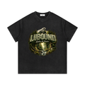Mineral Wash Waffle Knit T-Shirt
