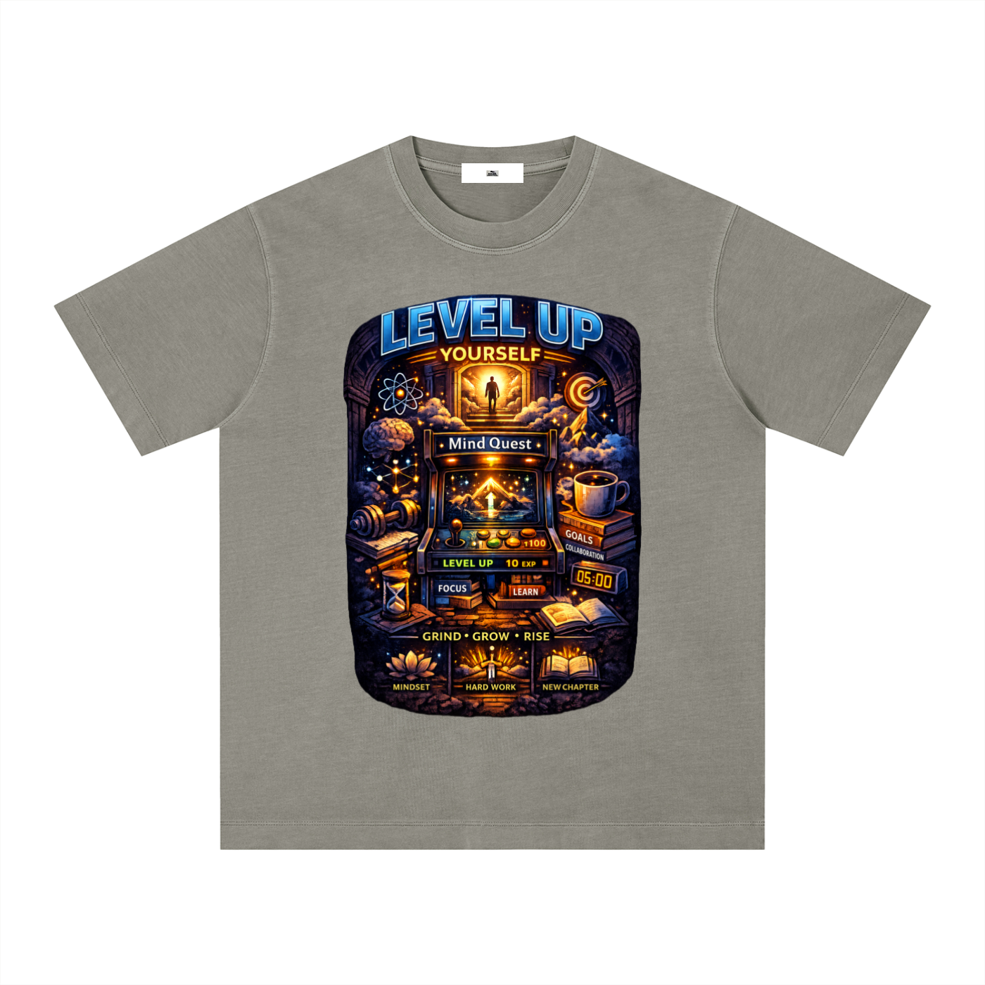 Unisex Vintage Wash Boxy T-Shirt