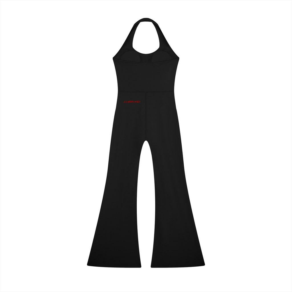 Women’s Halter Flared Jumpsuit