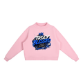 Essential Fleece Mock-Neck Crew Sweatshirt