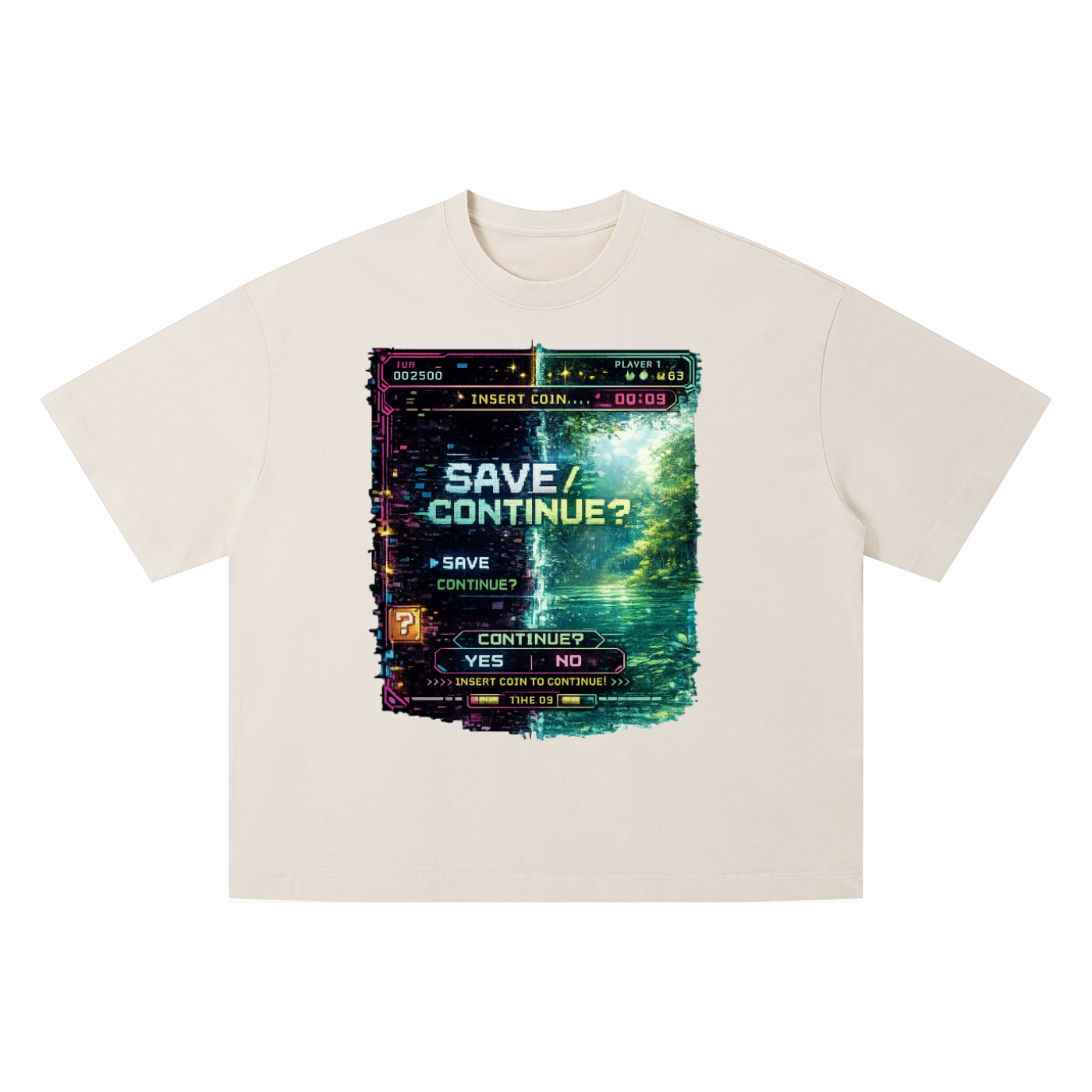 Unisex Vintage Wash Boxy T-Shirt