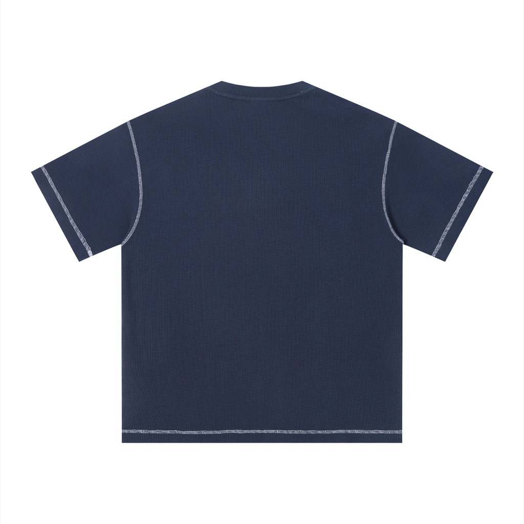 Unisex Sunfade Waffle Boxy T-Shirt