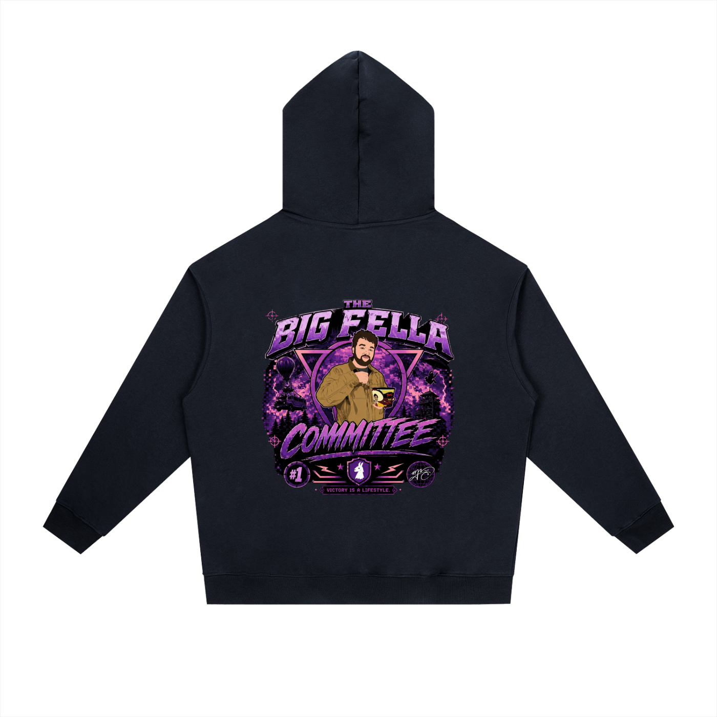 Bot With a Job Big Fella Hoodie