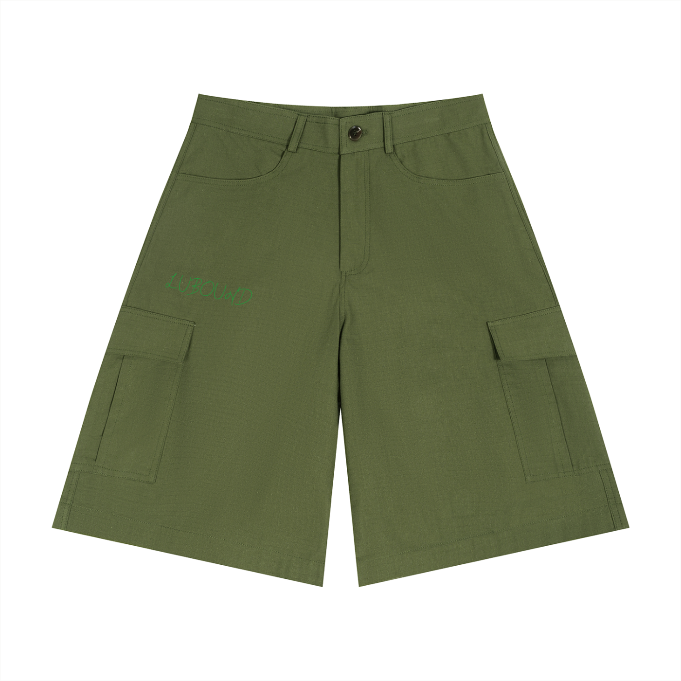 Unisex Woven Cargo Shorts