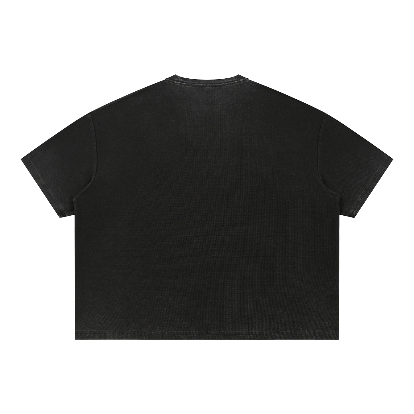 Unisex Vintage Wash Sunfade Boxy Waffle T-Shirt