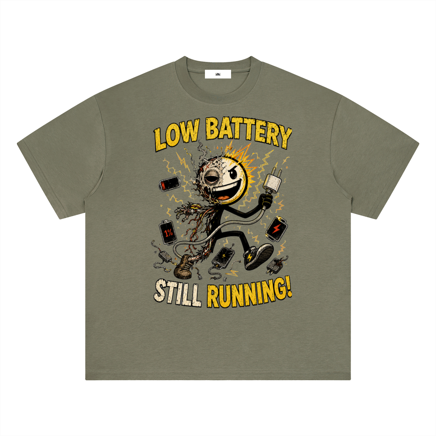 Men's Quick Dry Drop Shoulder T-Shirt