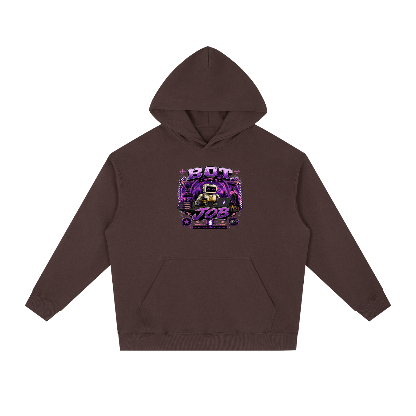 Bot With a Job Big Fella Hoodie