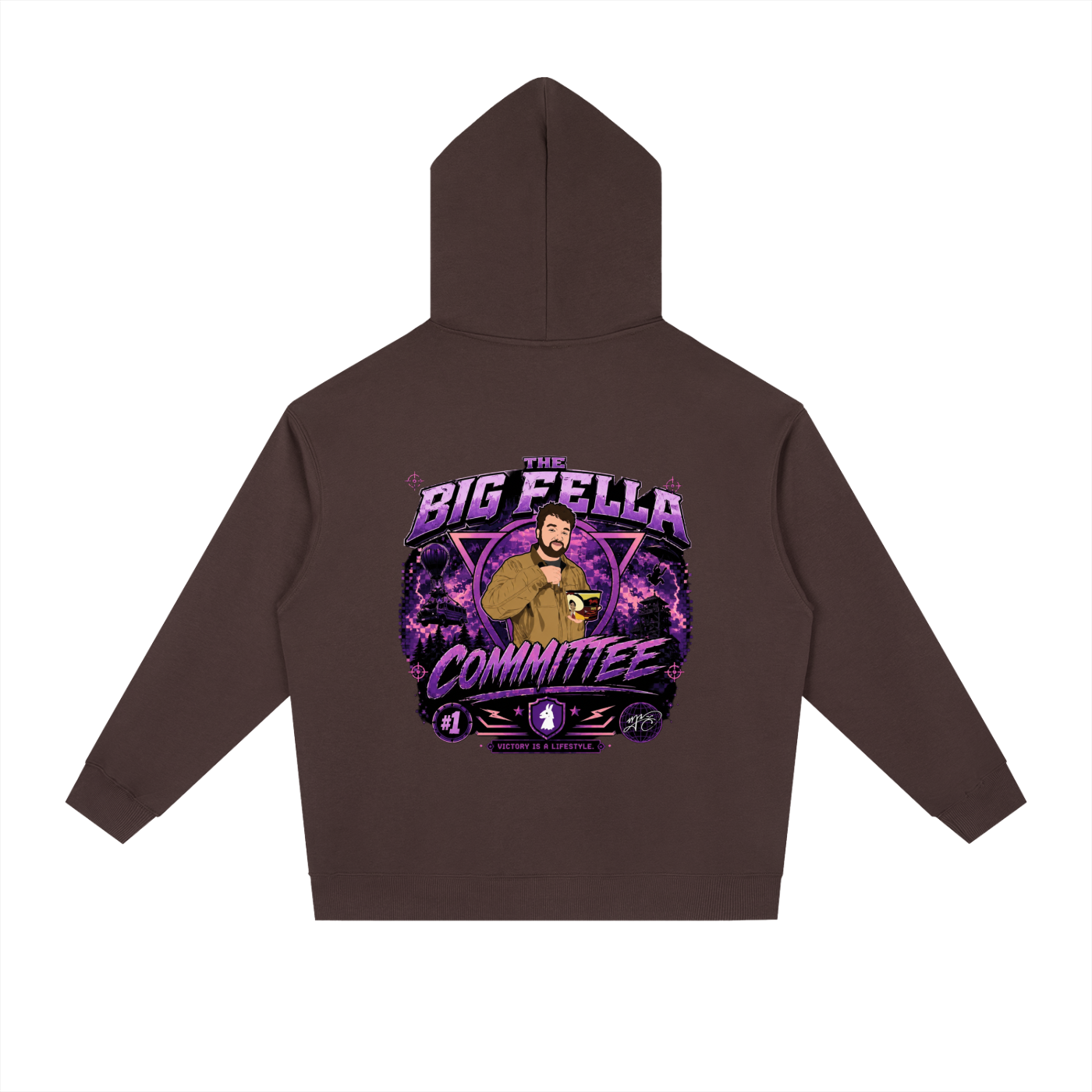Bot With a Job Big Fella Hoodie