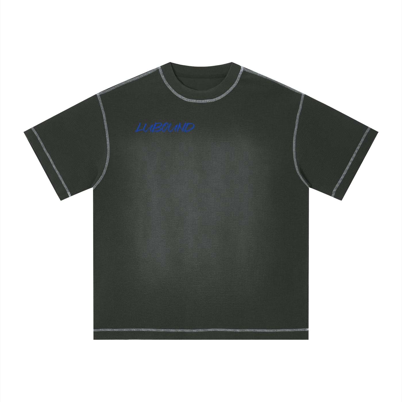 Unisex Sunfade Waffle Boxy T-Shirt