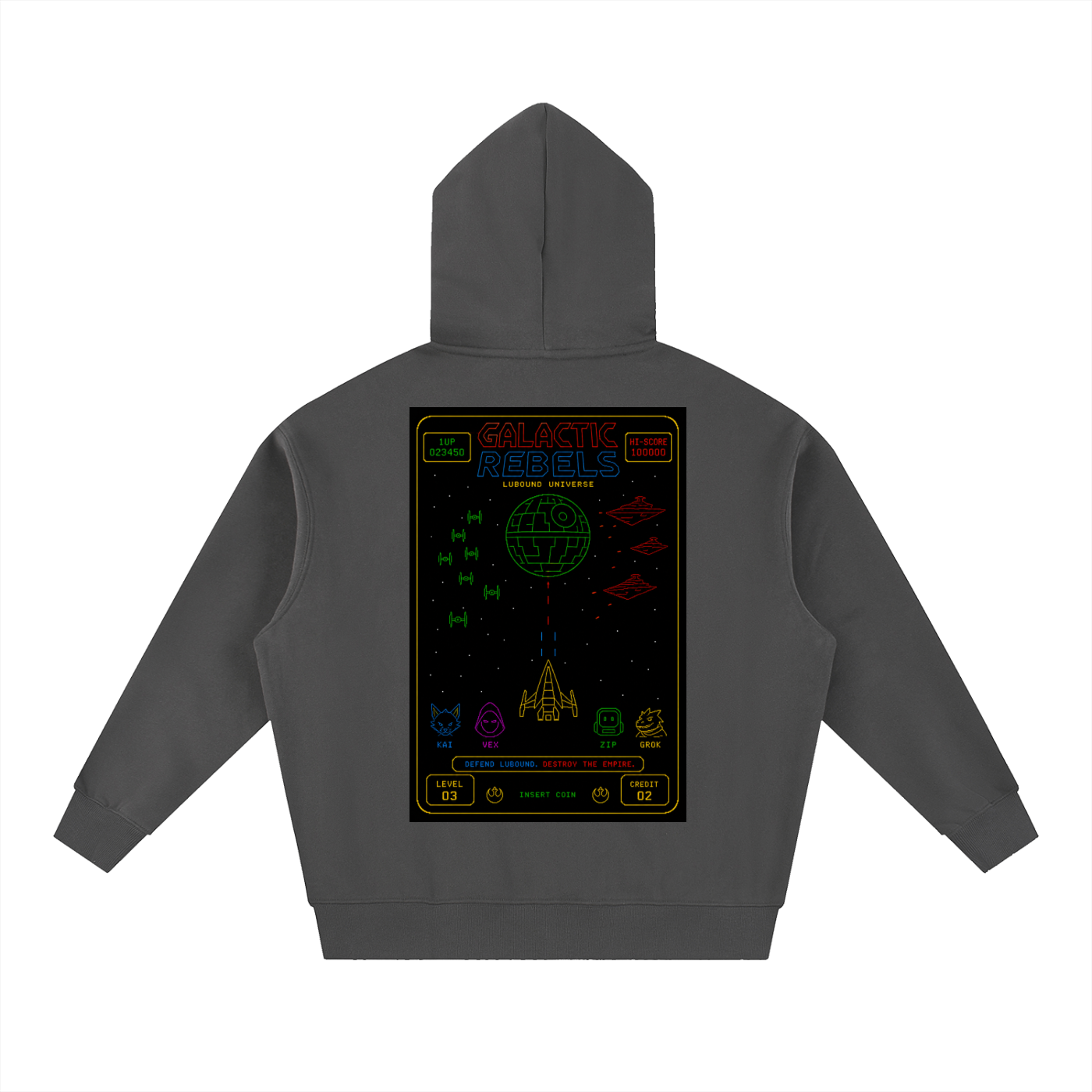 Essential Oversized Boxy Fit Fleece Hoodie