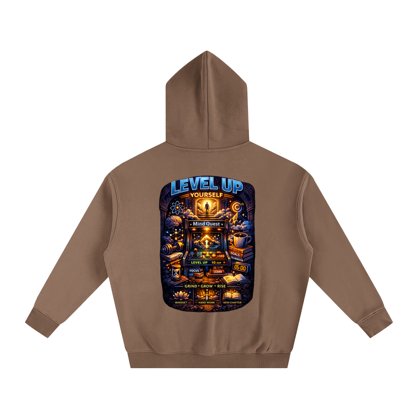Oversize Fleeced Hoodie