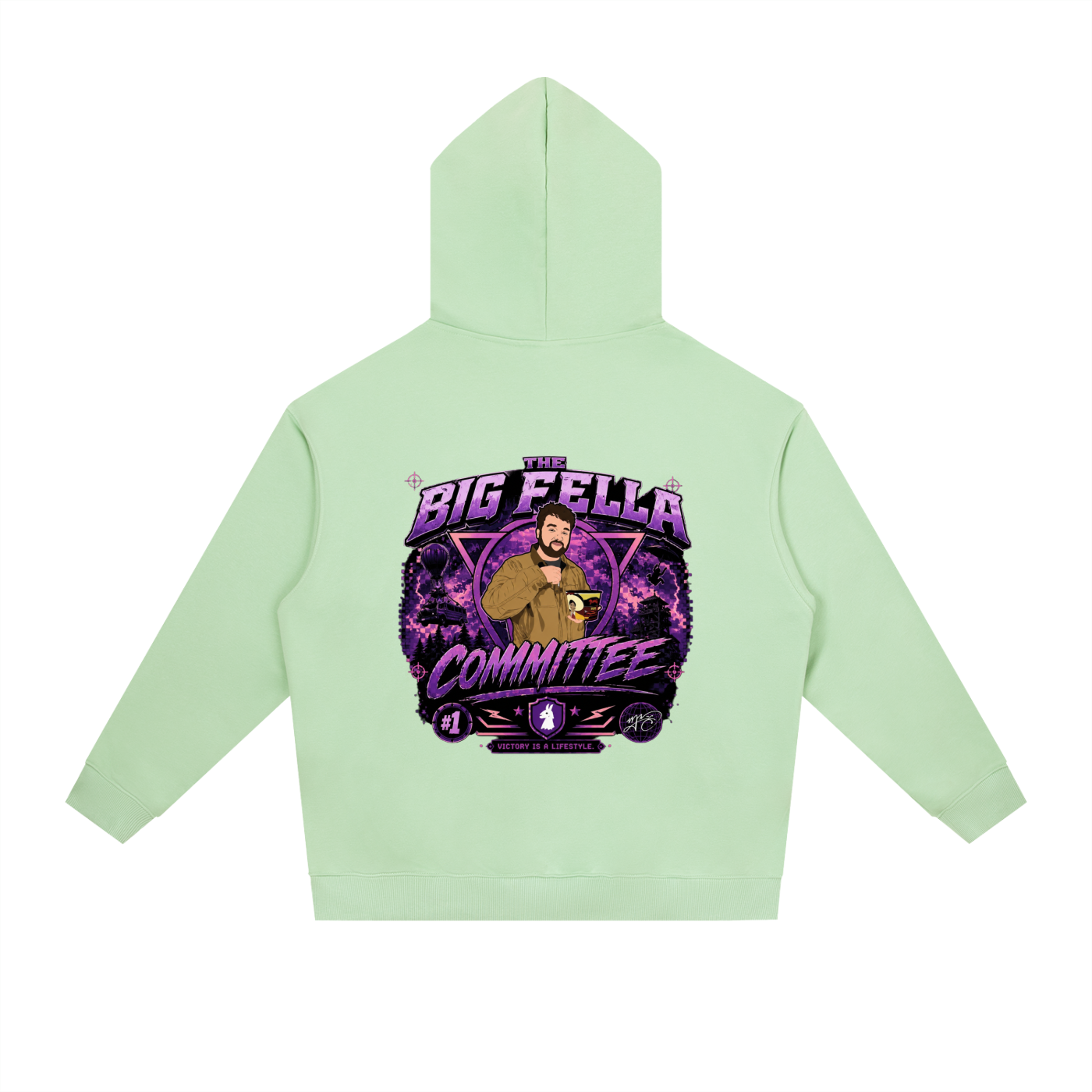 Bot With a Job Big Fella Hoodie