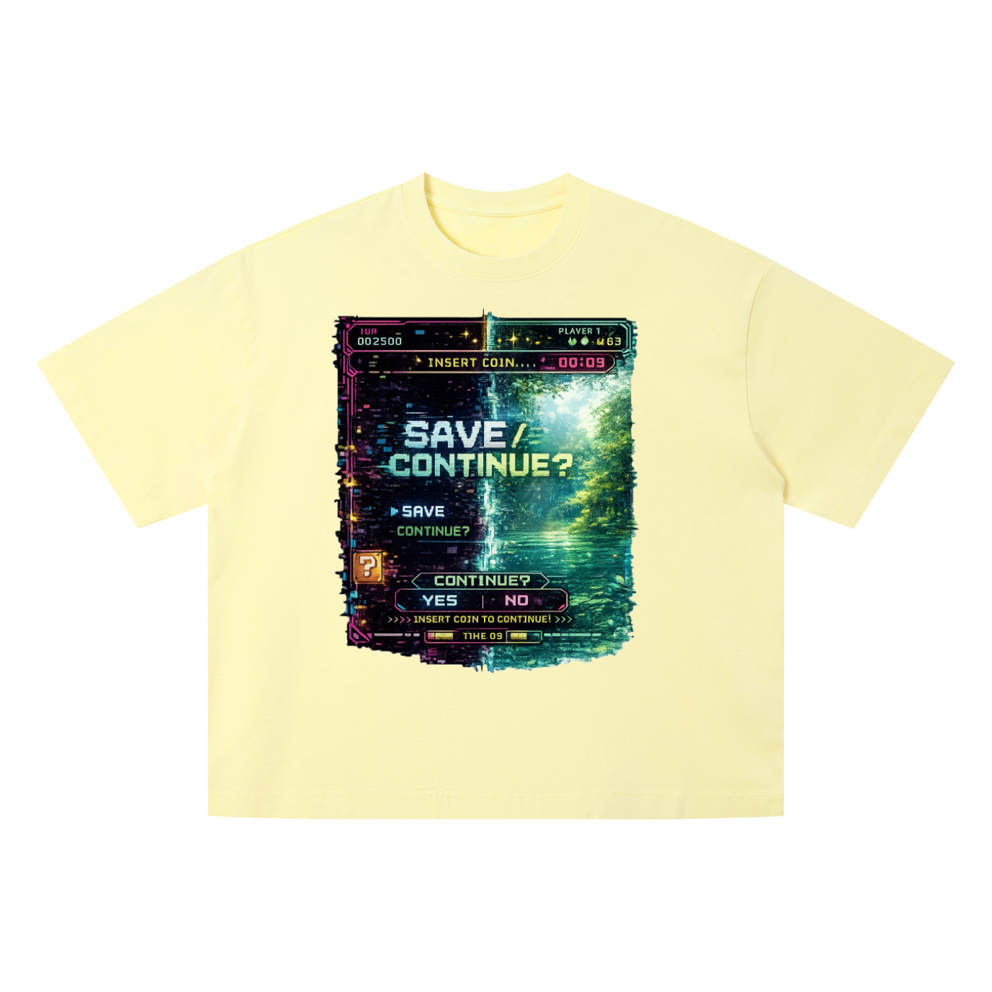 Unisex Vintage Wash Boxy T-Shirt