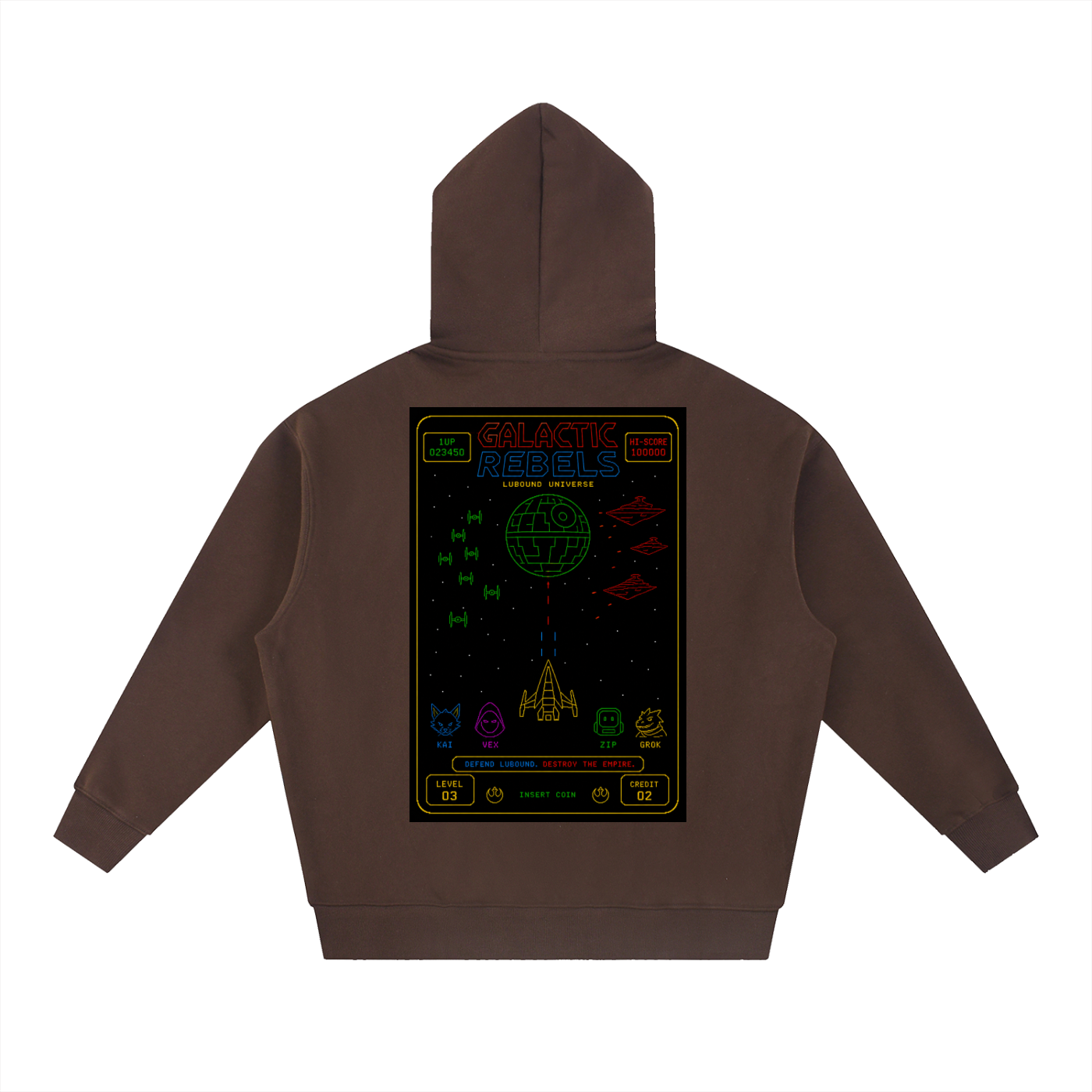 Essential Oversized Boxy Fit Fleece Hoodie