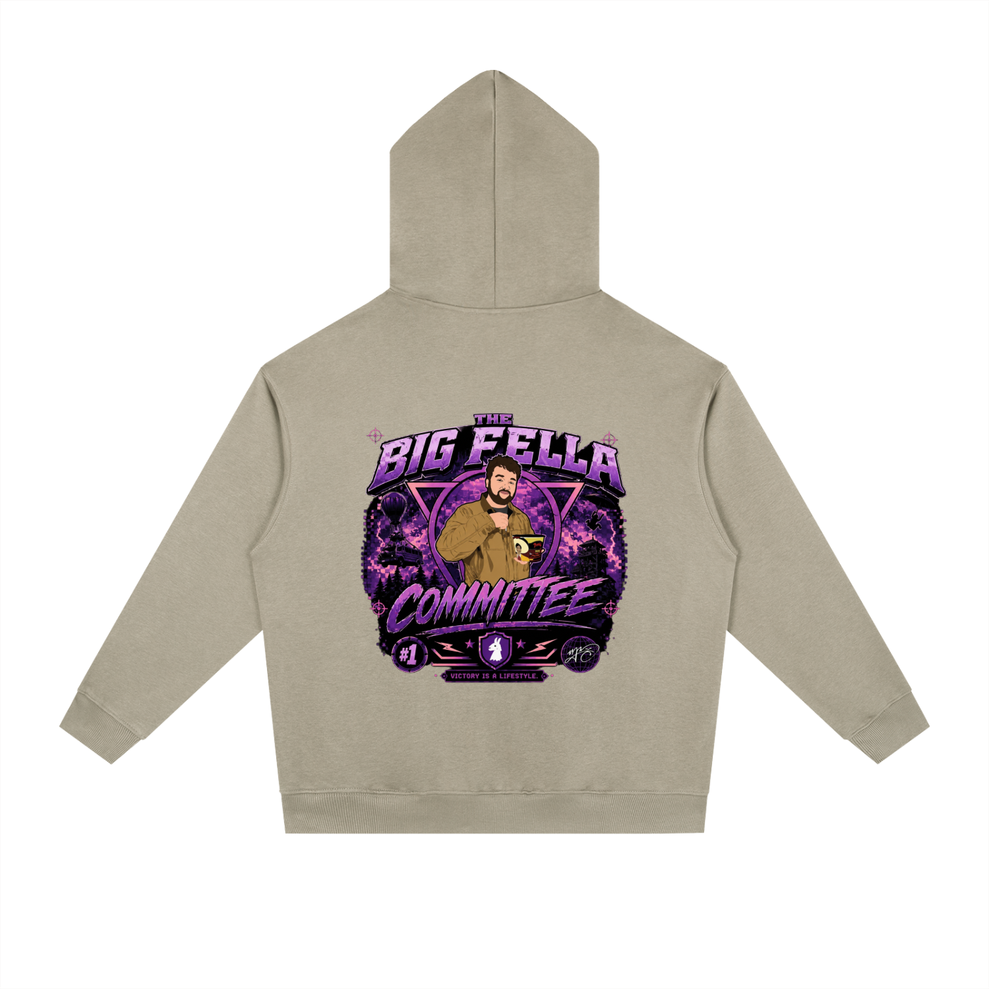 Bot With a Job Big Fella Hoodie