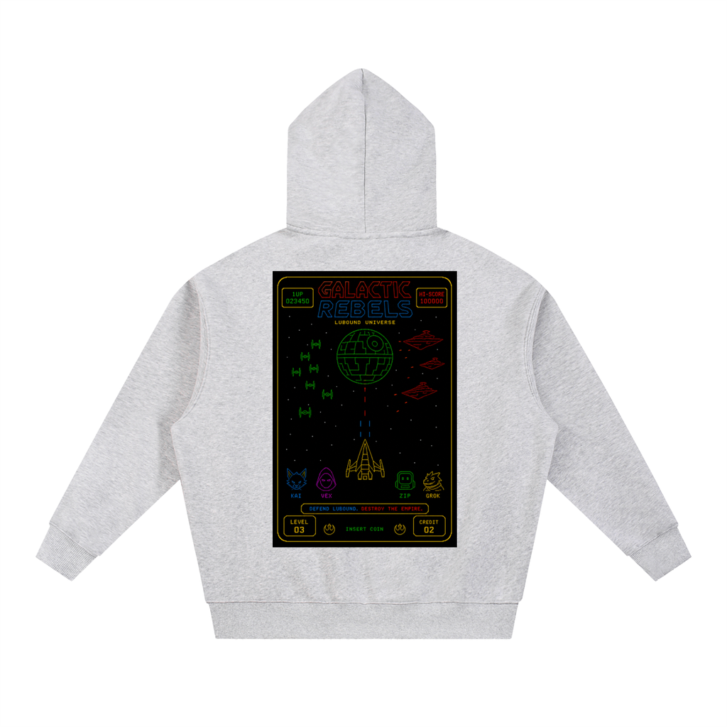 Essential Oversized Boxy Fit Fleece Hoodie
