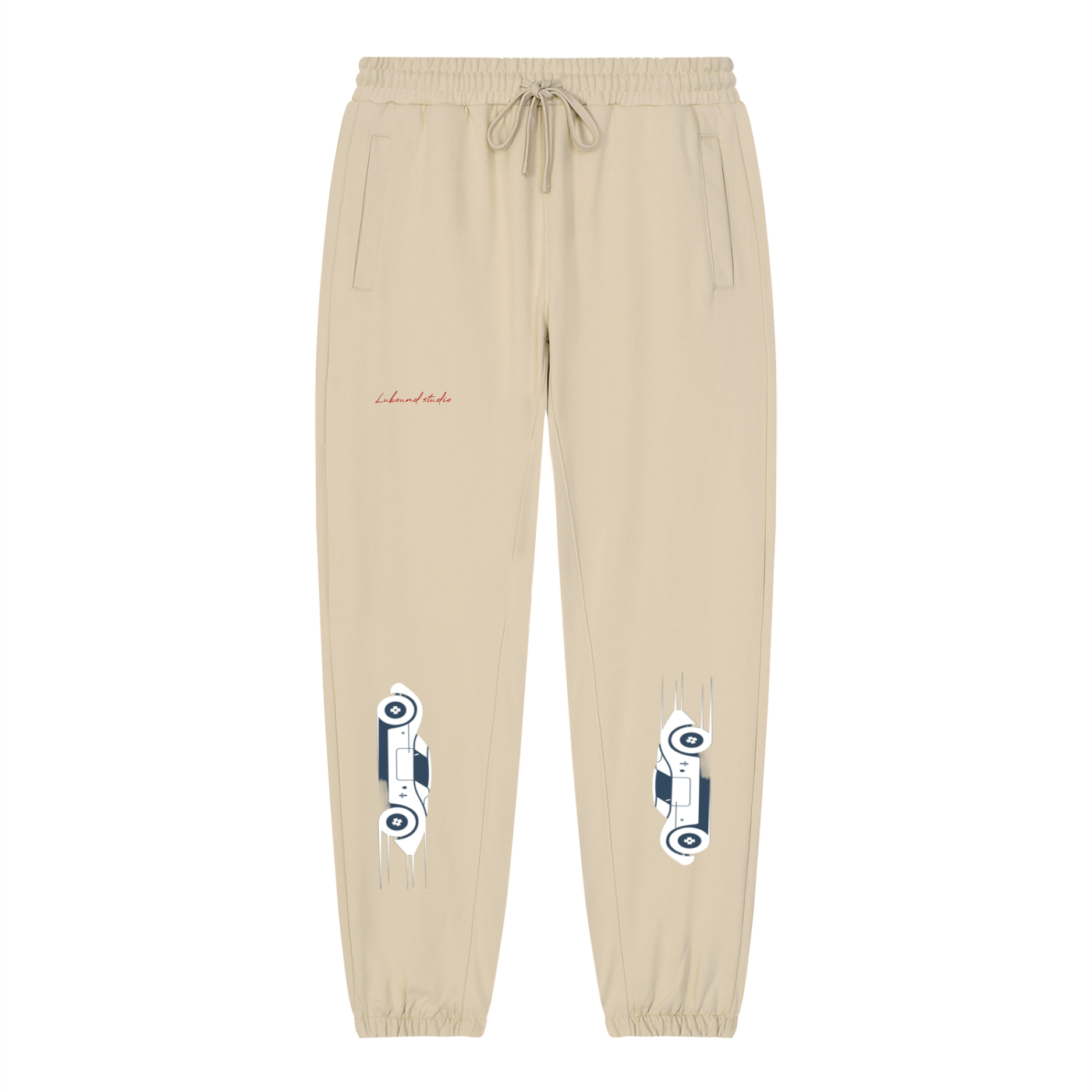 Unisex Loose Fit Tapered Joggers