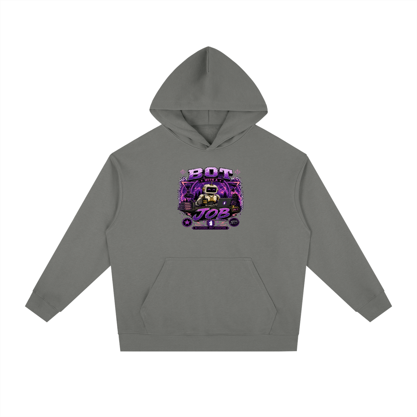 Bot With a Job Big Fella Hoodie