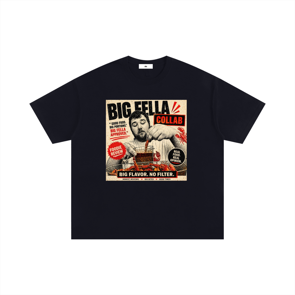 The BIG FELLA COLLAB Oversized Cotton T-Shirt